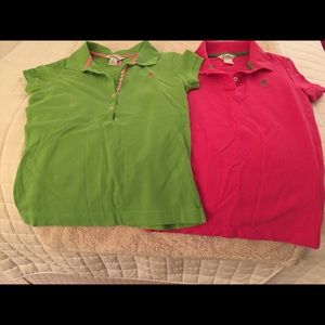 2 Lily Pulitzer polo shirts